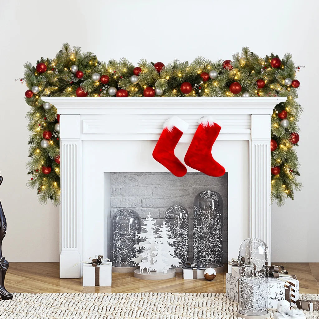 Christabelle 2.7m Christmas Garland with LED Lights