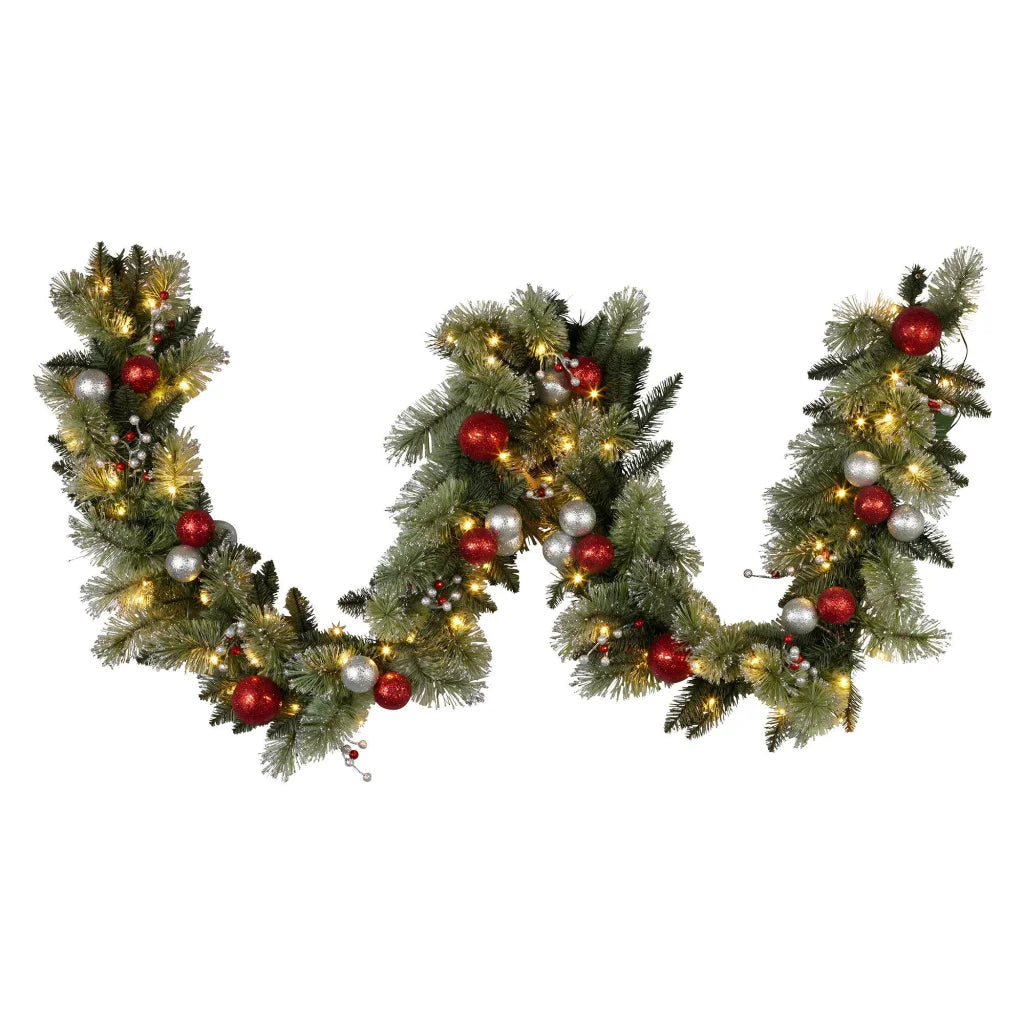 Christabelle 2.7m Christmas Garland with LED Lights