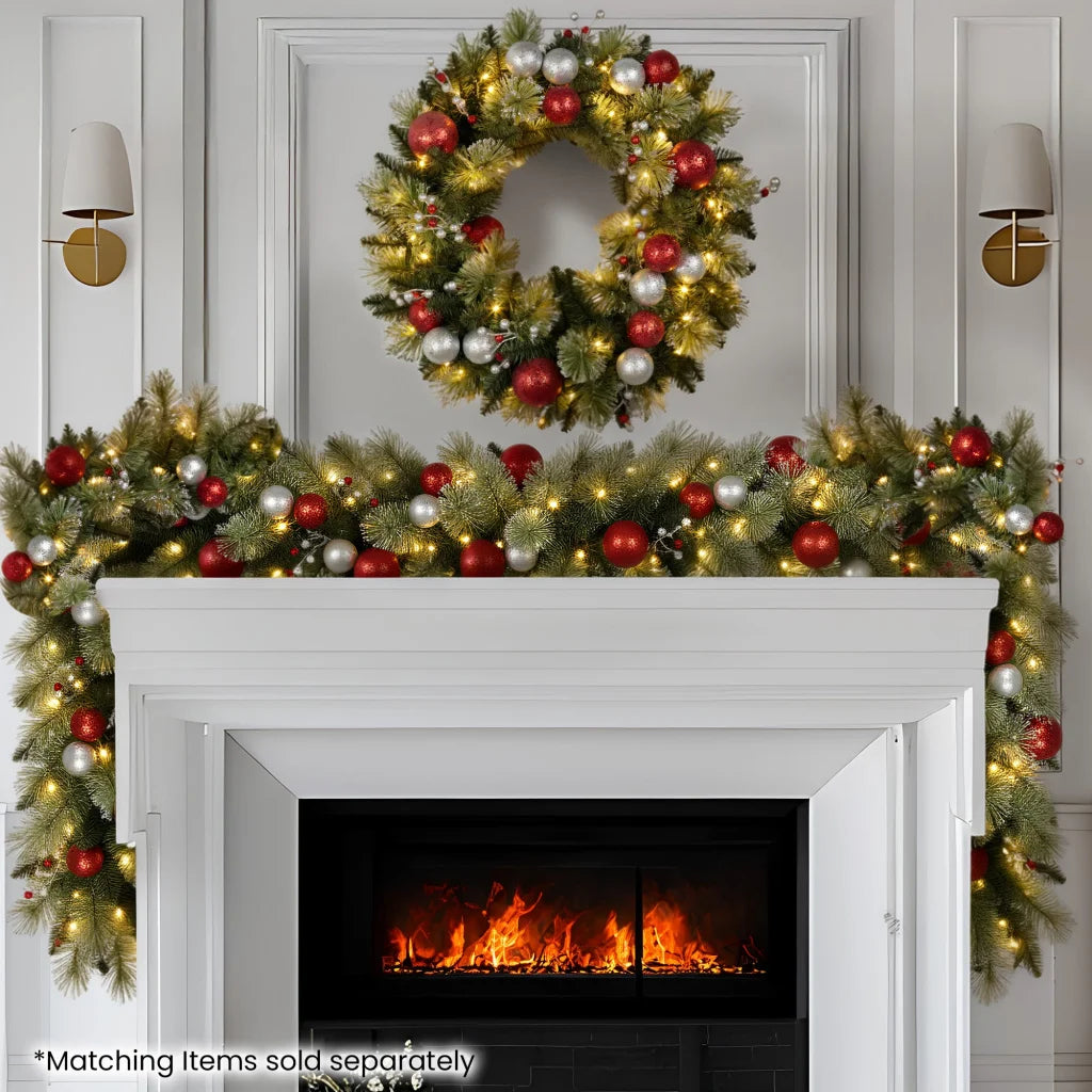 Christabelle 2.7m Christmas Garland with LED Lights