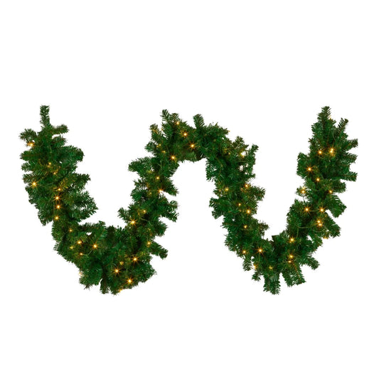 Christabelle 2.7m Christmas Garland with LED Lights