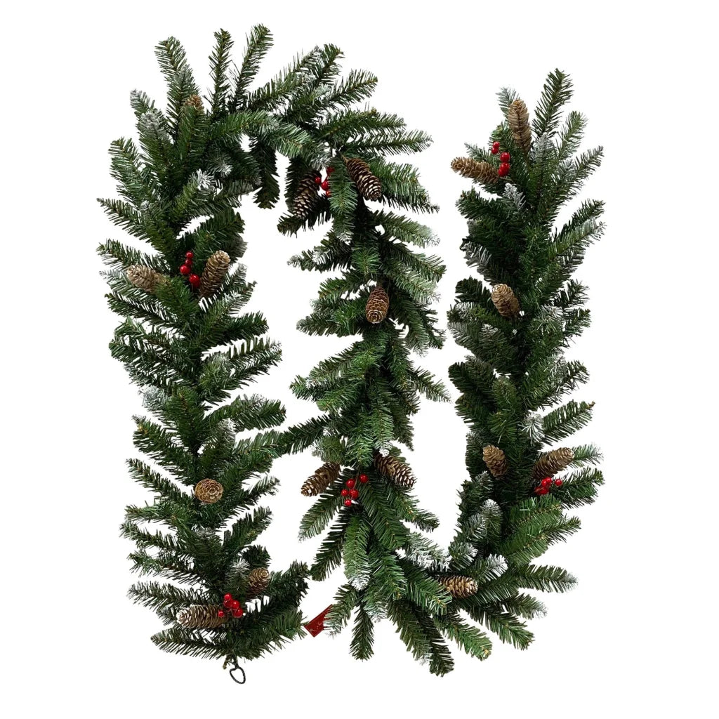 Christabelle 2.7m Christmas Garland with Pine Cones &