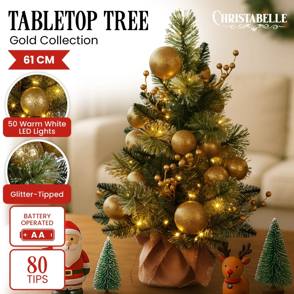 Christabelle 61cm Battery-operated Christmas Tree Warm