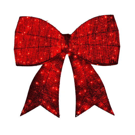 Christabelle 91cm Christmas Display Bow With Led