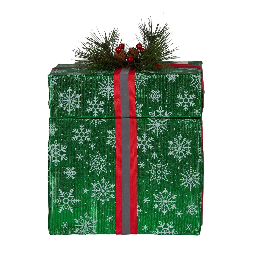 Christabelle Animated Elf Gift Box Led Lights Christmas