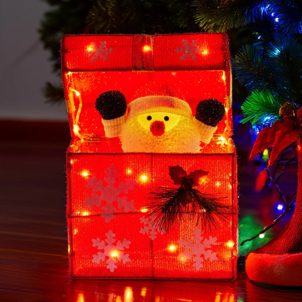Christabelle Animated Santa Gift Box Led Christmas Tree