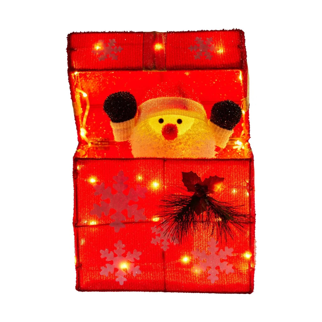 Christabelle Animated Santa Gift Box Led Christmas Tree