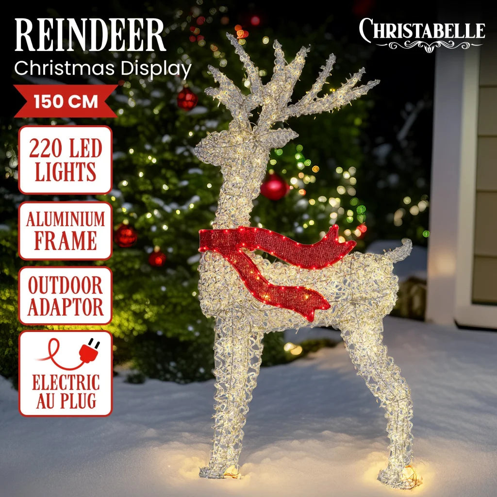 Christabelle Large 1.5m Christmas Reindeer Outdoor Indoor