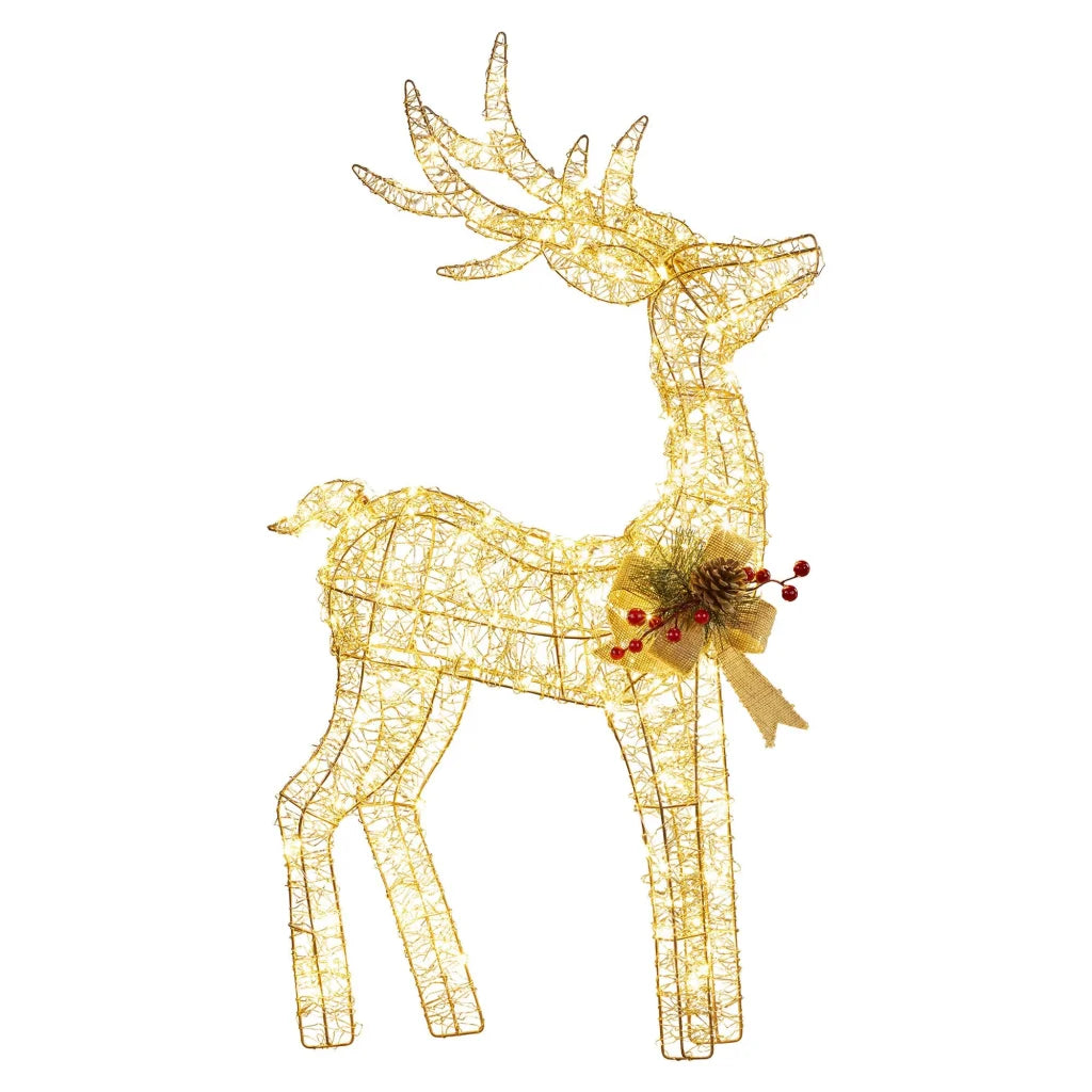Christabelle Light Up Christmas Reindeer Display Indoor &