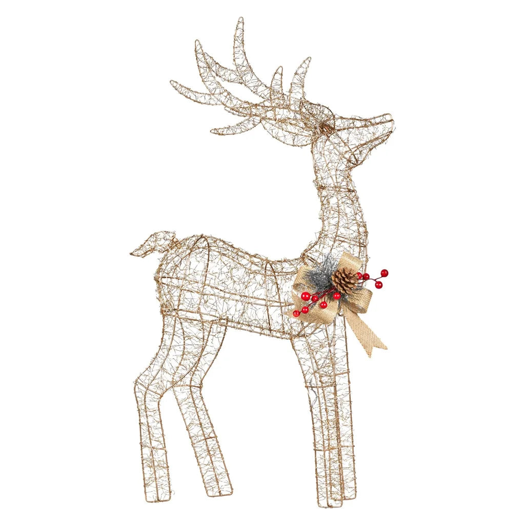 Christabelle Light Up Christmas Reindeer Display Indoor &