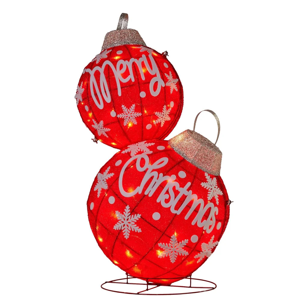 Christabelle Oversized Christmas Bauble Display Warm White
