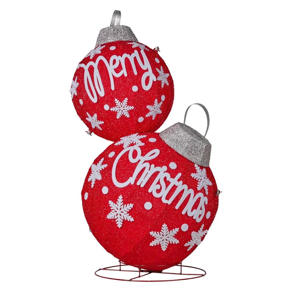 Christabelle Oversized Christmas Bauble Display Warm White