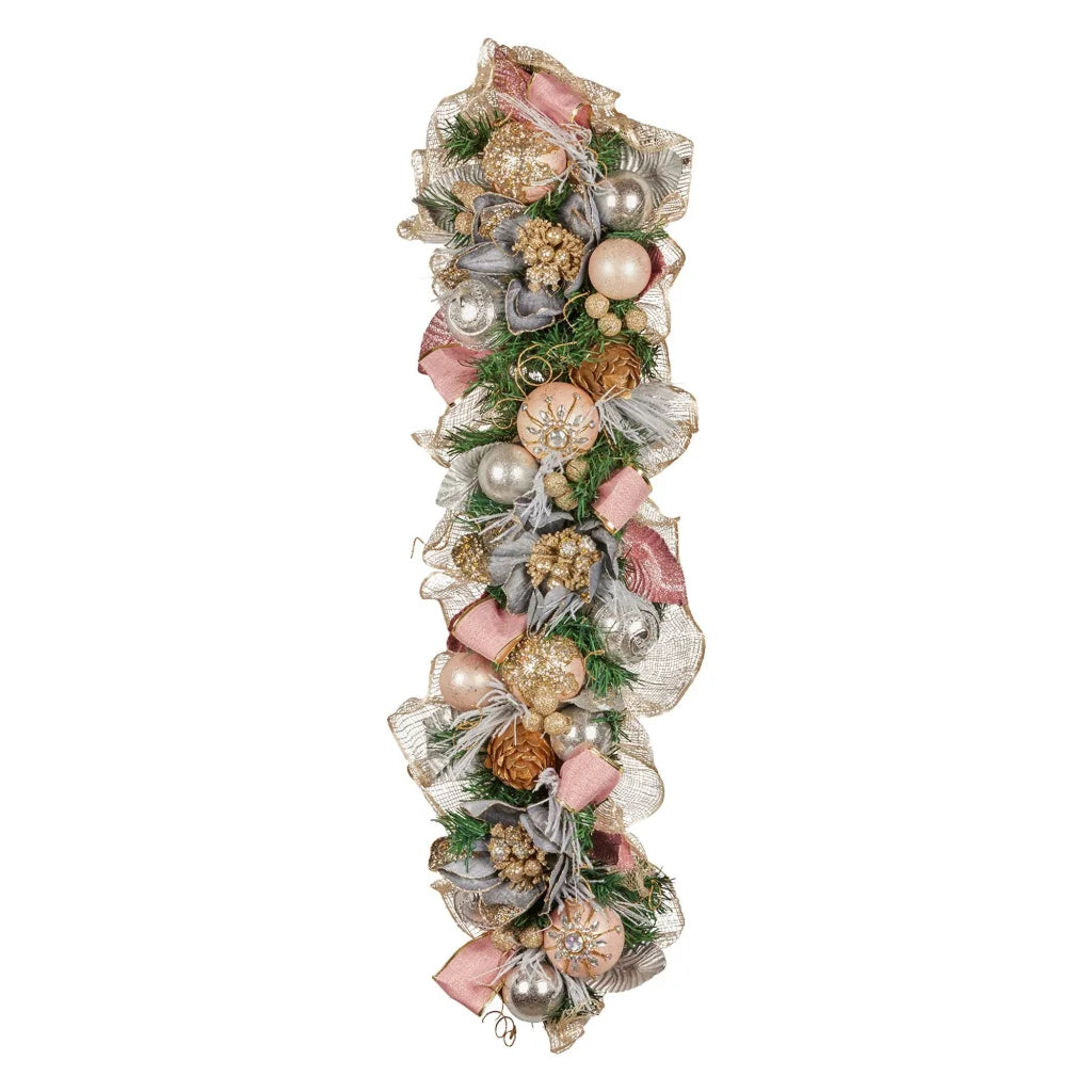 Christabelle Premium 100cm Christmas Garland Jewelled