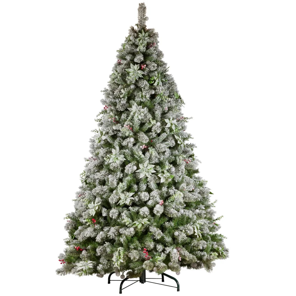 Christabelle Snowy Crown Pine 2.7m Multicolour Pre-Lit