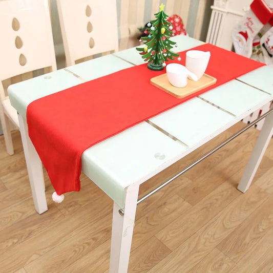 Christmas Chair Covers Tablecloth Runner Decoration Xmas
