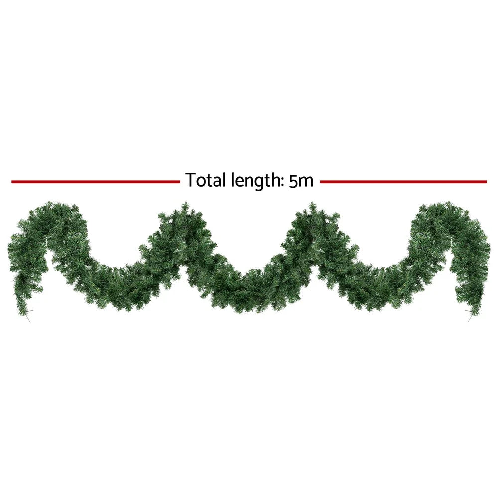 Christmas Garland 5M LED Lights Party Xmas Decorations