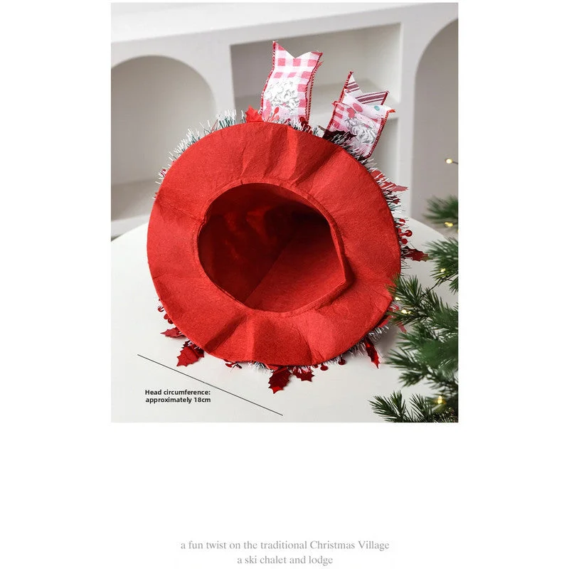 Christmas gift Christmas Hat Decorative Ornaments