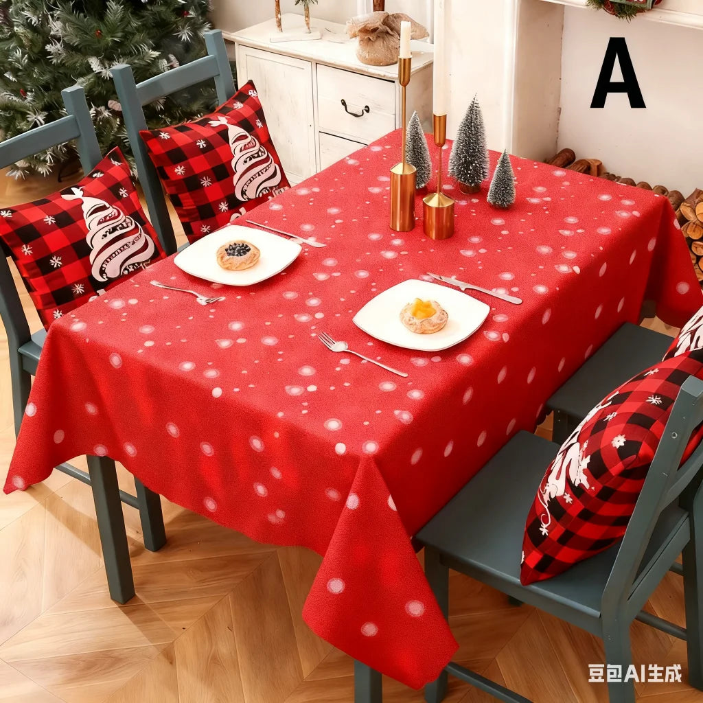 Christmas gift Christmas Tablecloth - Festive 180x150cm