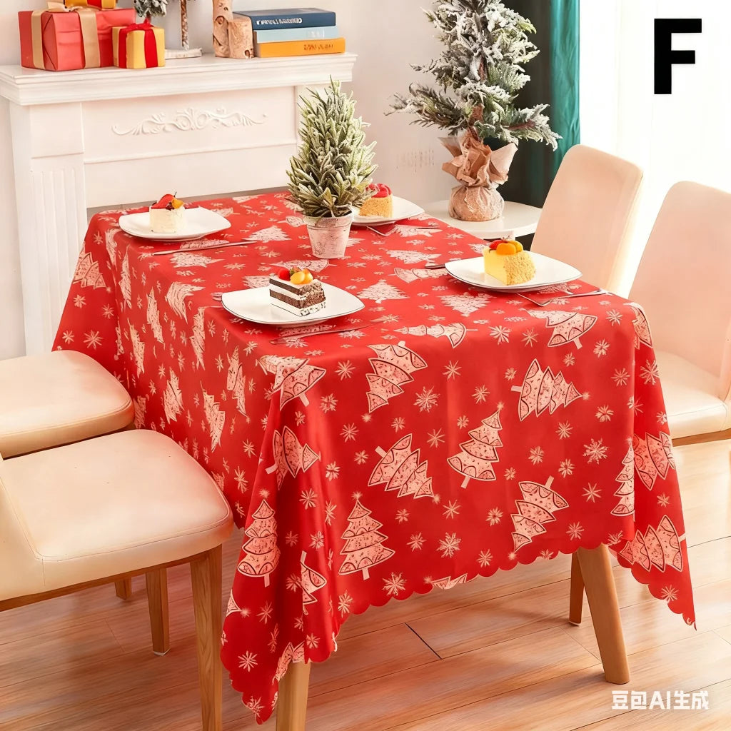 Christmas gift Christmas Tablecloth - Festive 180x150cm