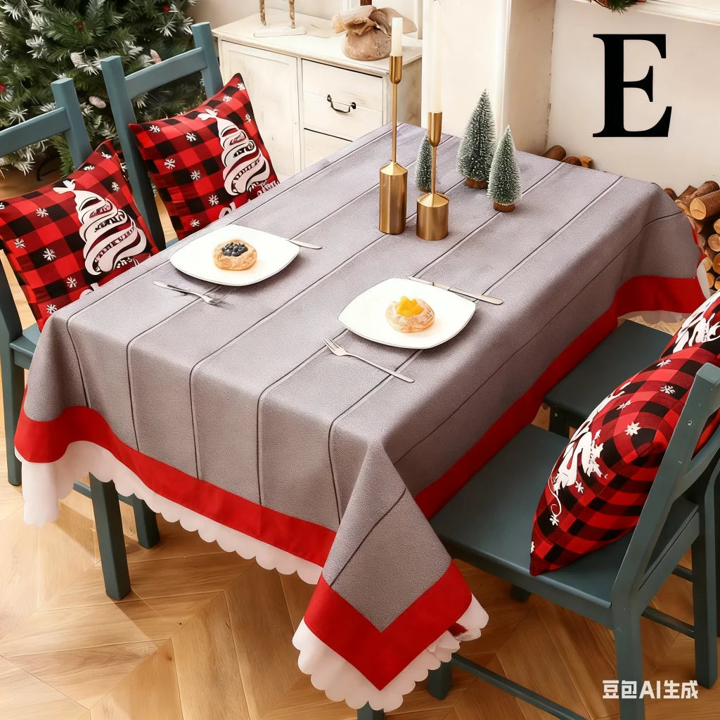 Christmas gift Christmas Tablecloth - Festive 180x150cm