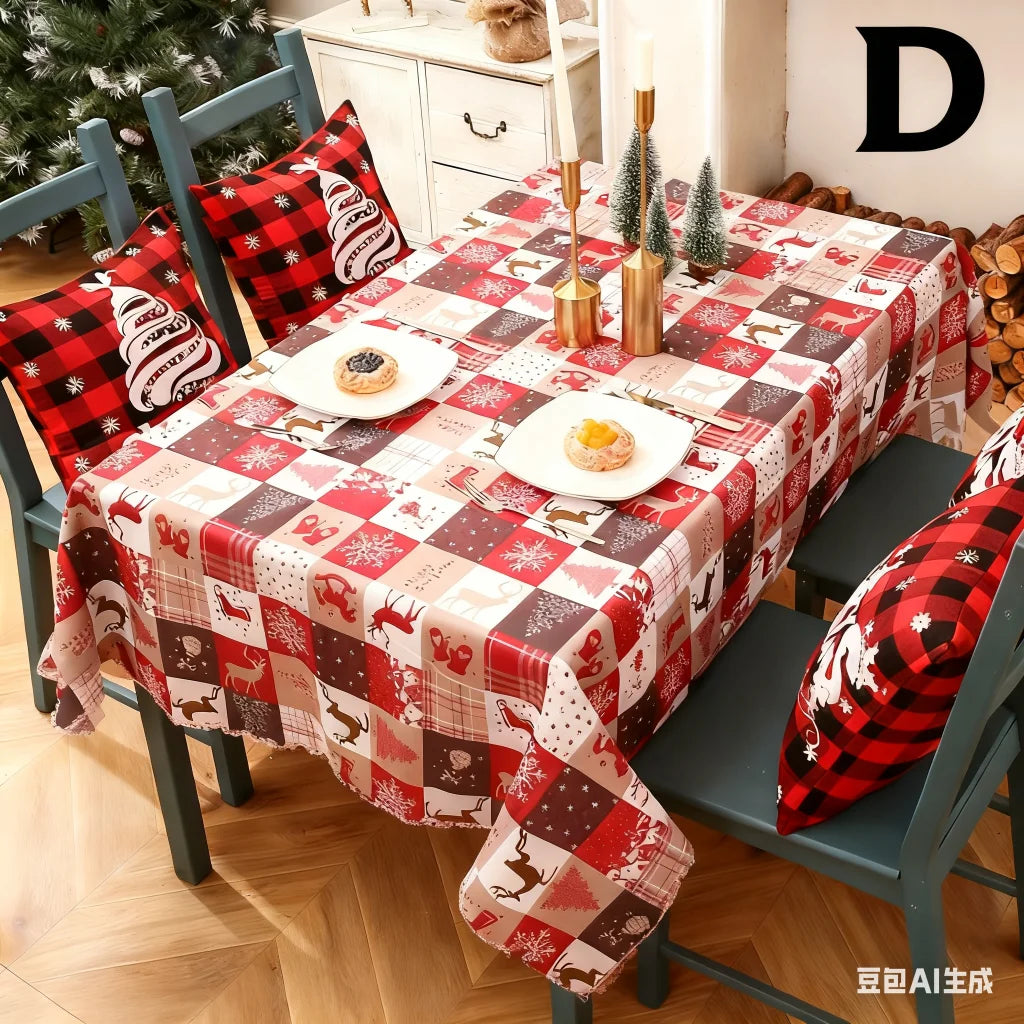 Christmas gift Christmas Tablecloth - Festive 180x150cm