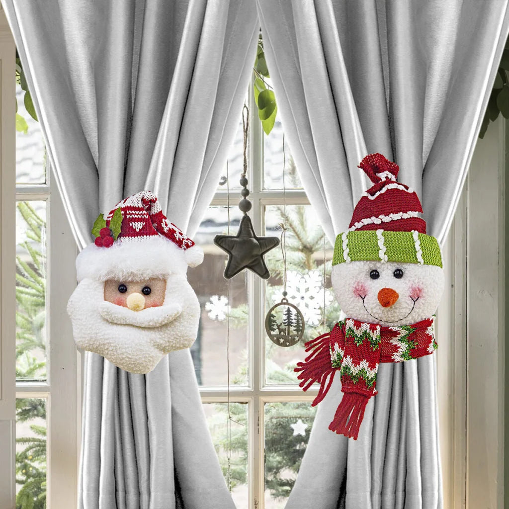 Christmas gift Warm Christmas Atmosphere - Festive Curtain