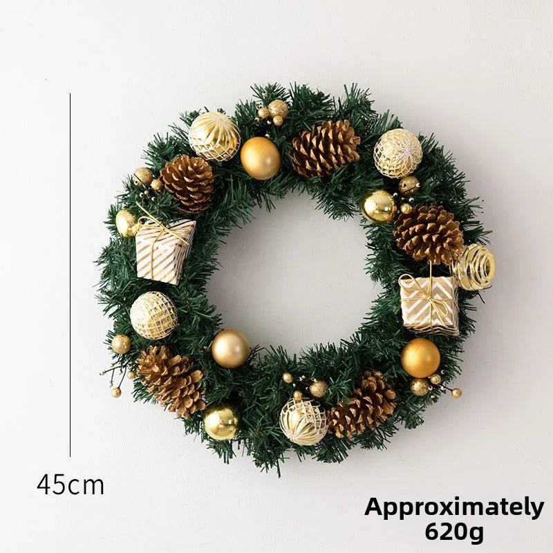 Christmas gift Christmas wreath door hanging - Occasions >