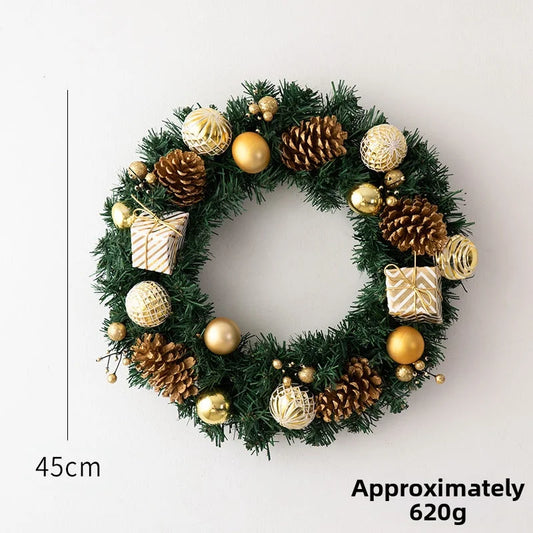 Christmas gift Christmas wreath door hanging - Occasions >