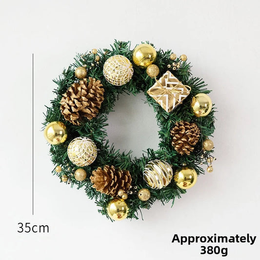 Christmas gift Christmas wreath door hanging - Occasions >