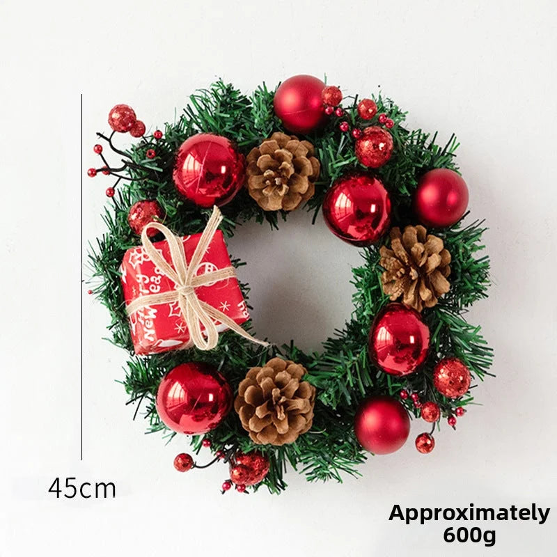 Christmas gift Christmas wreath door hanging - Occasions >