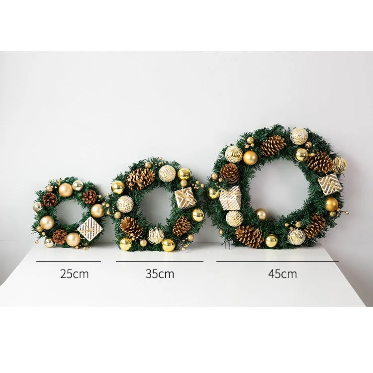 Christmas gift Christmas wreath door hanging - Occasions >