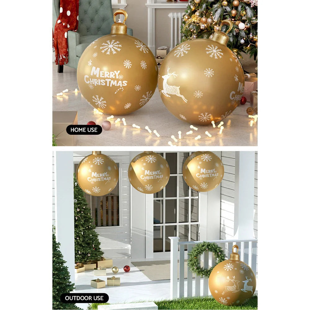 Christmas Inflatable Ball 60cm Decoration Giant Bauble