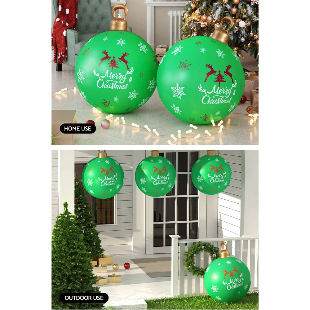 Christmas Inflatable Ball 60cm Decoration Giant Bauble