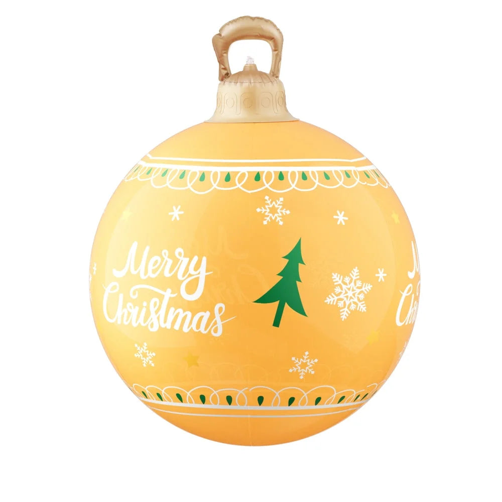 Christmas Inflatable Ball 60CM LED Illuminated Xmas