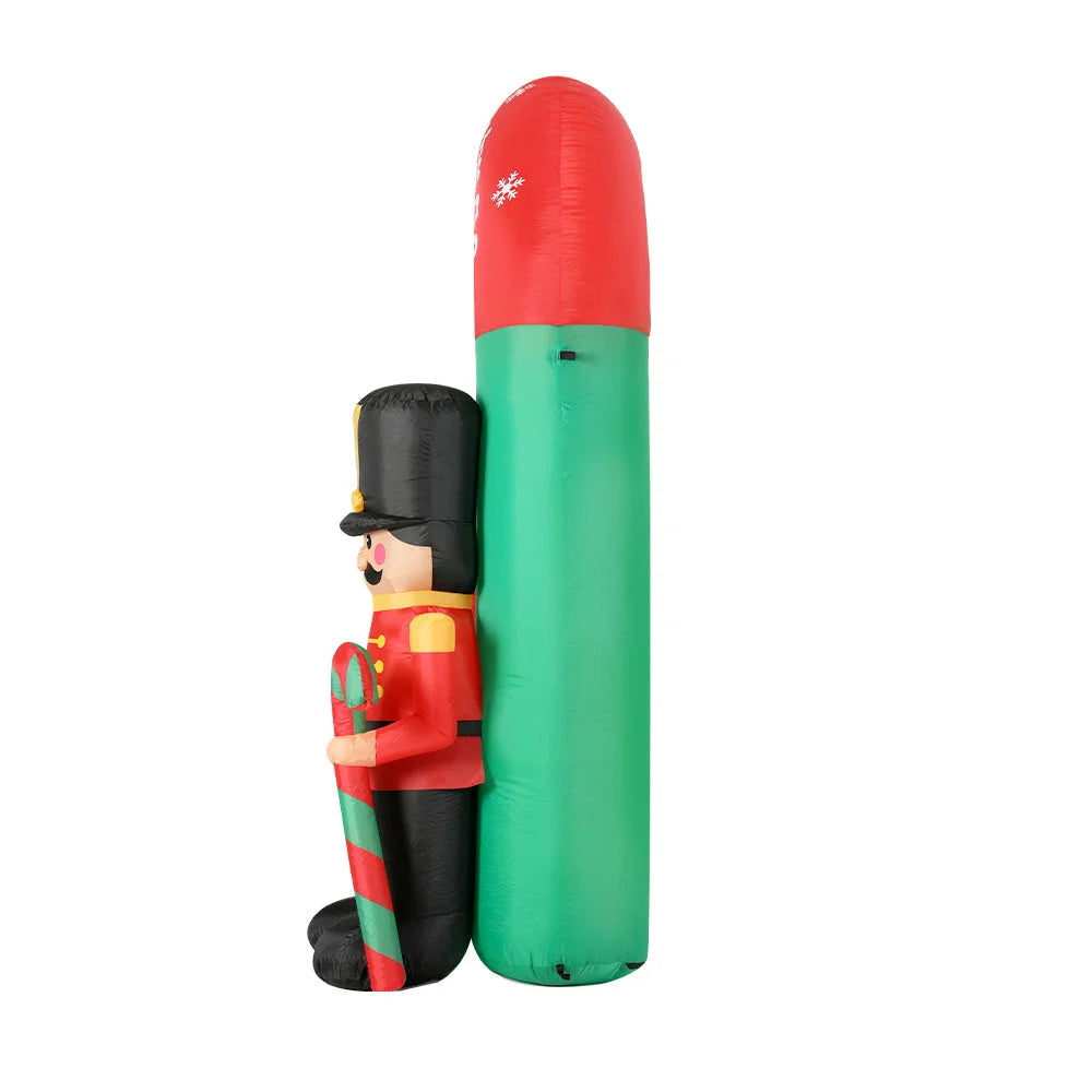 Christmas Inflatable Nutcracker Archway 3M Outdoor