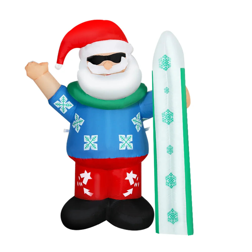 Christmas Inflatable Santa 1.6M Outdoor Xmas Decorations
