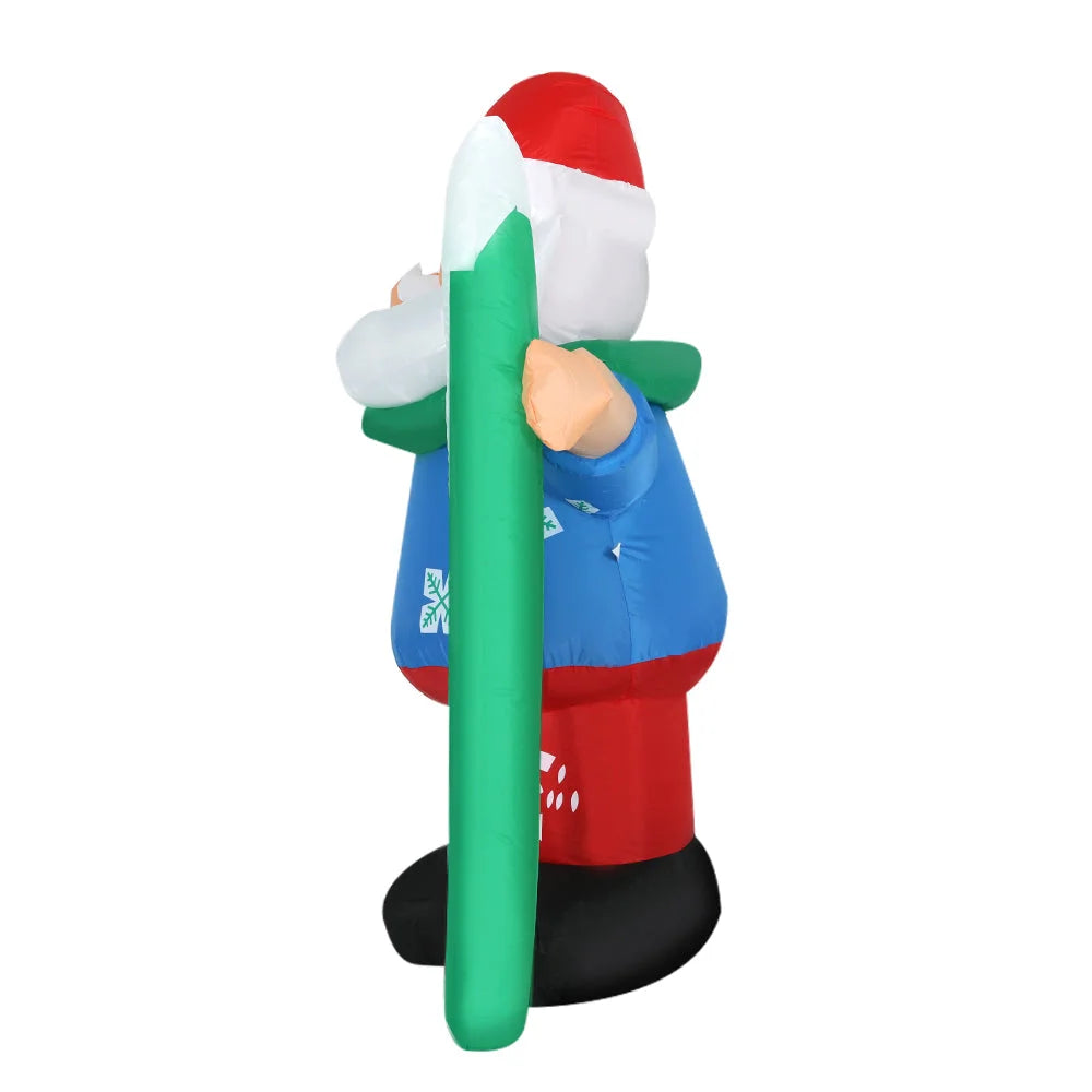 Christmas Inflatable Santa 1.6M Outdoor Xmas Decorations