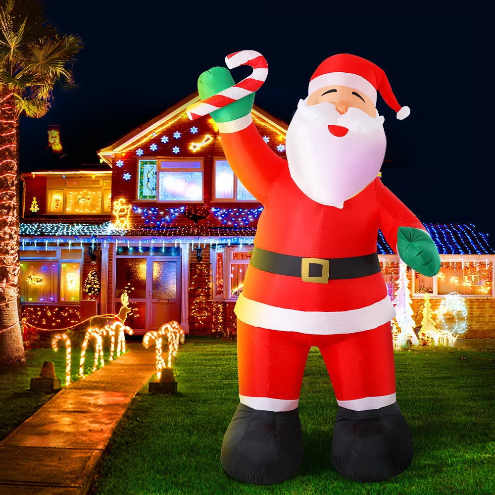 Christmas Inflatable Santa 3M Xmas Outdoor Decorations