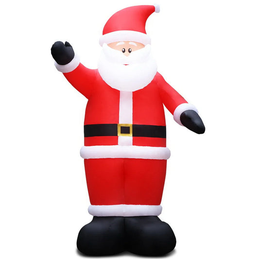 Christmas Inflatable Santa 5M Outdoor Air-Powered Light