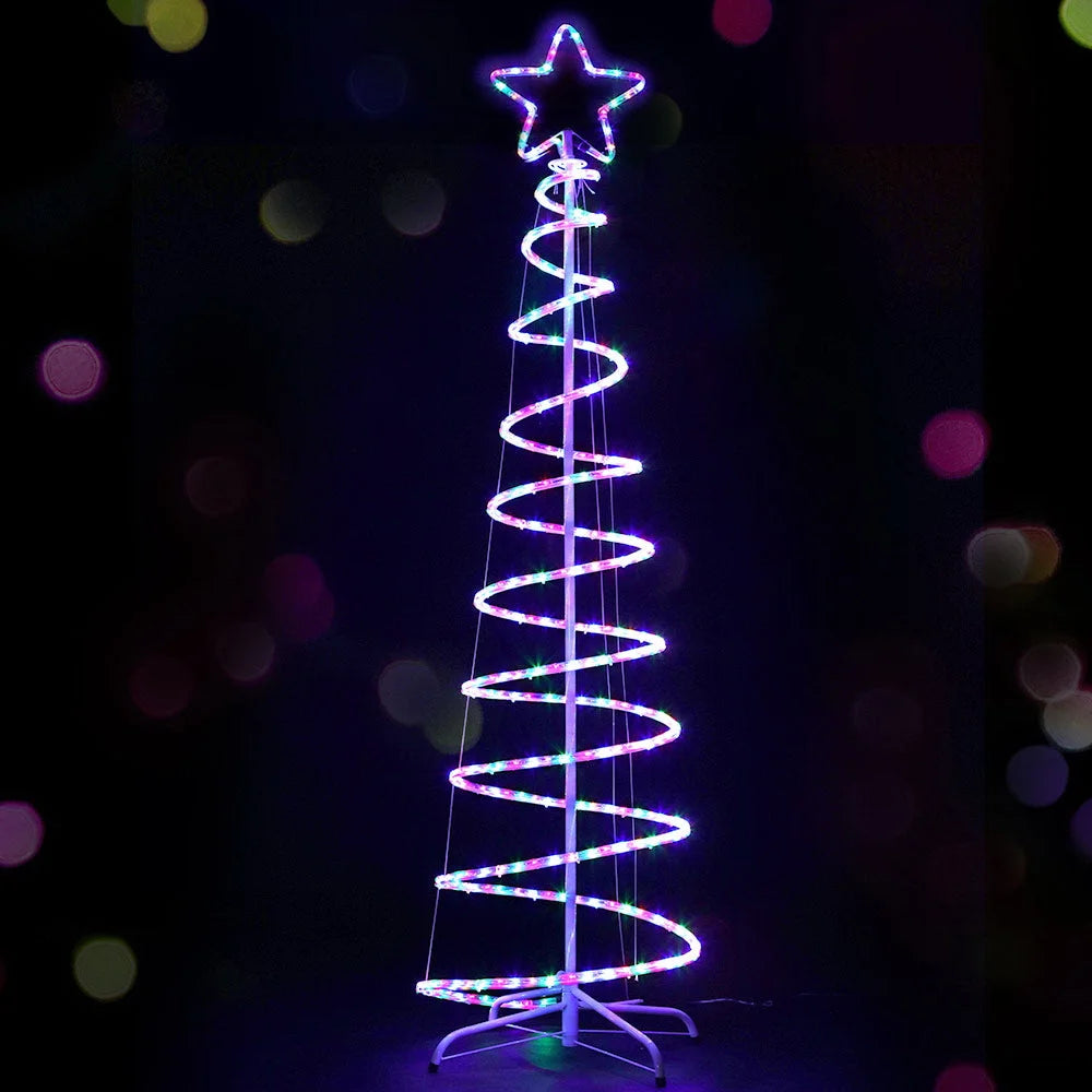 Christmas LED Motif Light Tree 1.88M Waterproof Colourful
