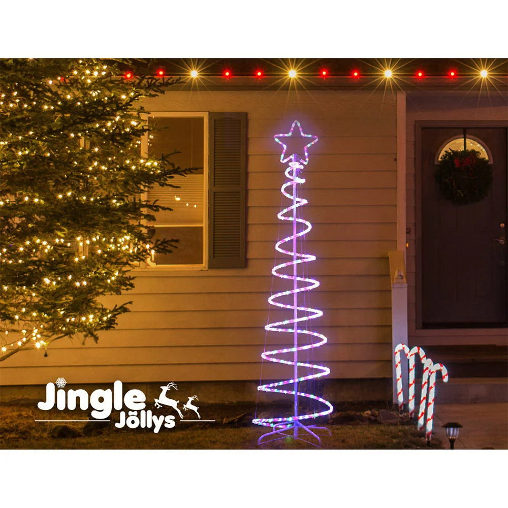 Christmas LED Motif Light Tree 1.88M Waterproof Colourful