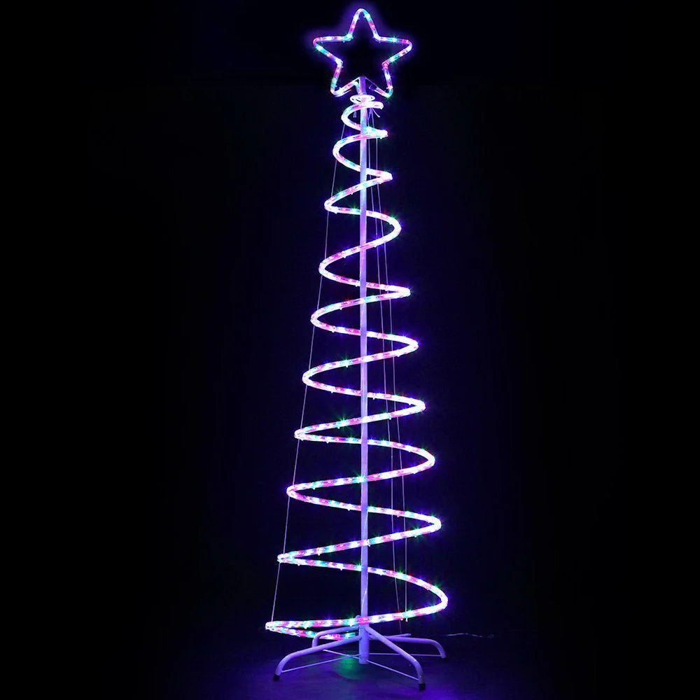 Christmas LED Motif Light Tree 1.88M Waterproof Colourful