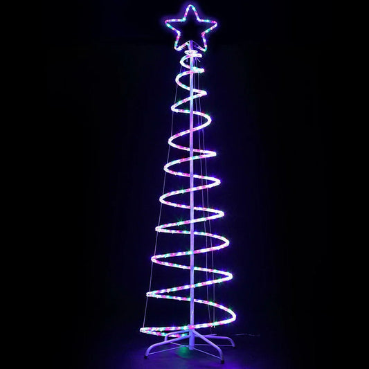 Christmas LED Motif Light Tree 1.88M Waterproof Colourful