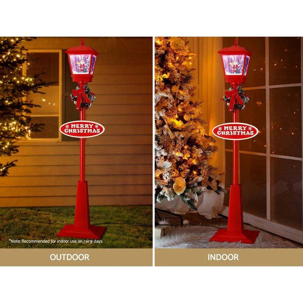 Christmas Lights 180cm Post Lamp 18 LED Fairy Light