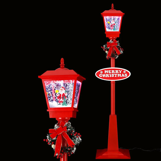 Christmas Lights 180cm Post Lamp 18 LED Fairy Light