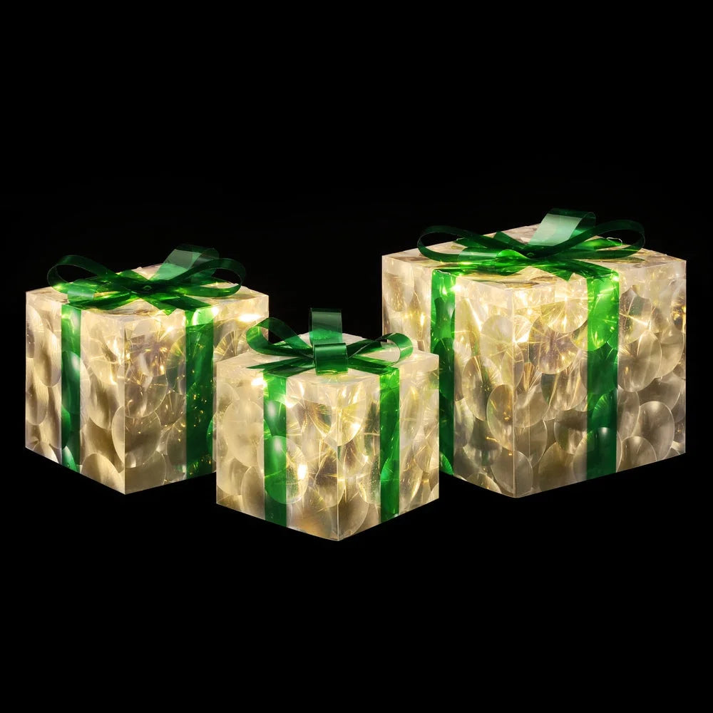 Christmas Lights 3PCS 70 LED Fairy Light Gift Box