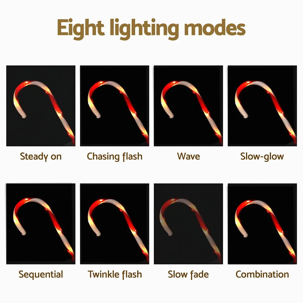 Christmas Lights 42 LED 6PC Path Ground Light Garden