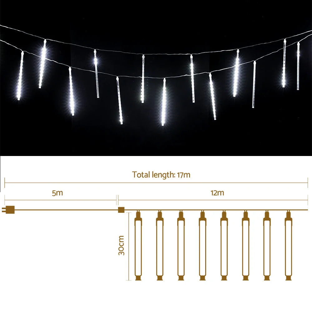 Christmas Lights 960 LED 12M Shower Light Icicle Falling
