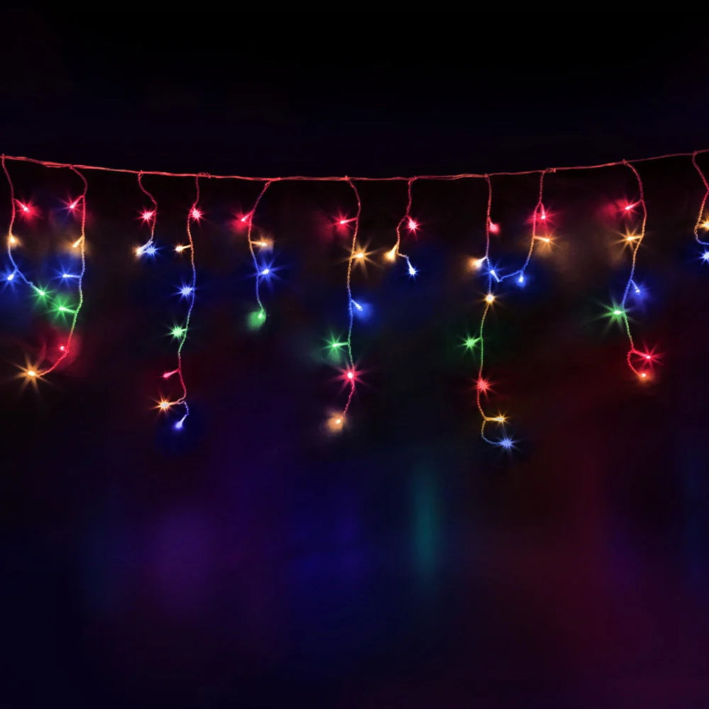 Christmas Lights Icicle Light 32M 960 LED Multi-Coloured