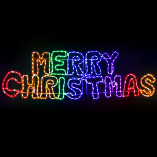 Christmas Lights Motif 1.6M 360 LED Rope Light Outdoor