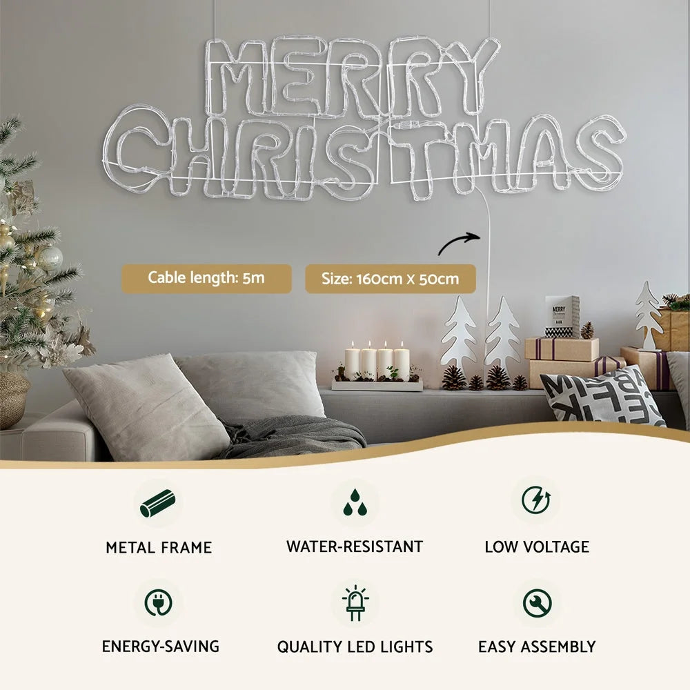 Christmas Lights Motif 1.6M 360 LED Rope Light Outdoor